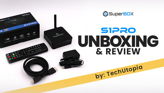 SuperBOX S1PRO IPTV Box - Unboxing & Review by TechUtopia